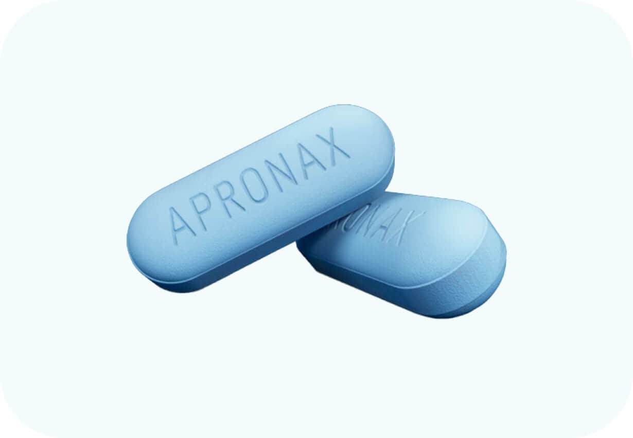 Apronax tabletas 275mg